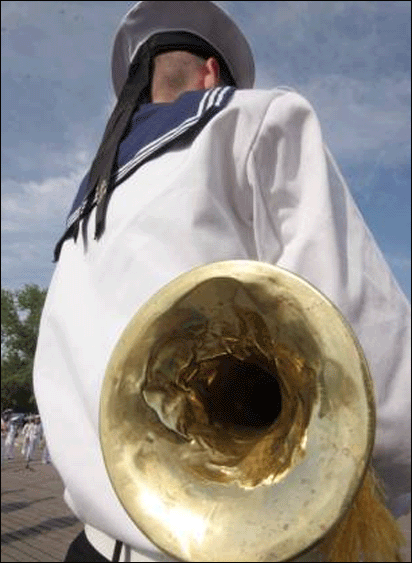 музикант з трубою