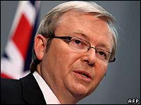 Tân thủ tướng Úc, ông Kevin Rudd