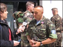 Українські миротворці розповідають Бі-Бі-Сі про свою роботу