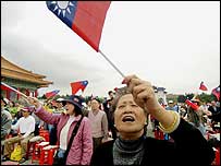 Demonstrace v Taipei