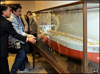 mô hình tàu chở dầu của Nhật