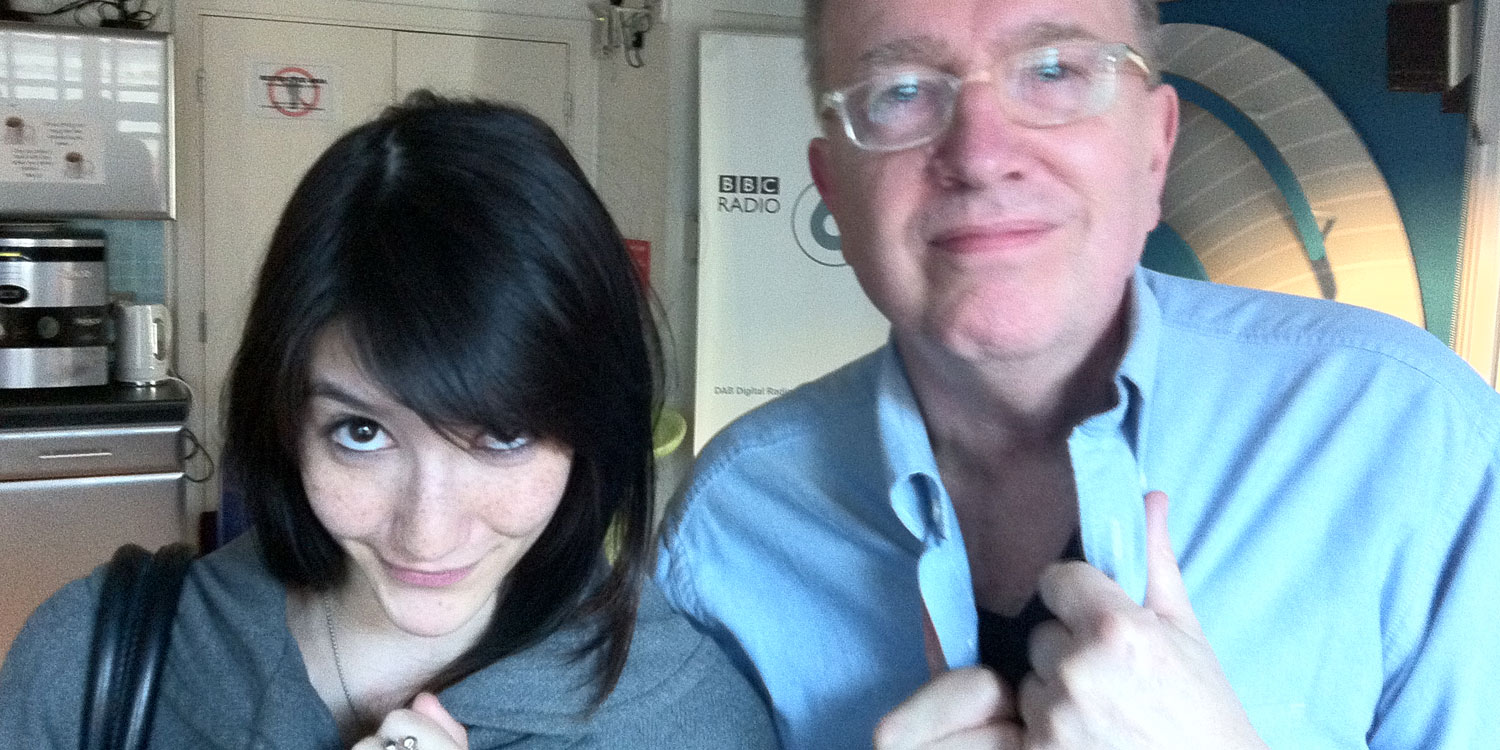 Queen Kwong at 6 Music with Tom Robinson