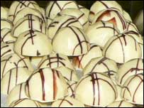 Hand made chocolates