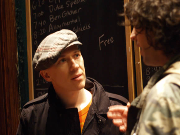 Paul McClean interviewing Foy Vance