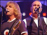 Rick Parfitt and Francis Rossi of Status Quo