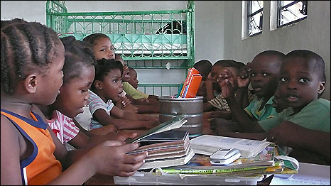 Children in residential care in Haiti. Photo: Lynne Jones