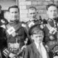 Norman was a member of the Castleton Pipe Band. (L to R) Geordie Brown, Norman Beattie, Andy Beattie (Norman's brother), Jock Stephenson and Eddie Campbell