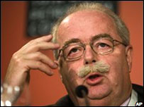 o diretor-geral da Total, Christophe de Margerie