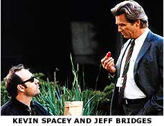 Kevin Spacey and Jeff bridges in the movie K-pax.