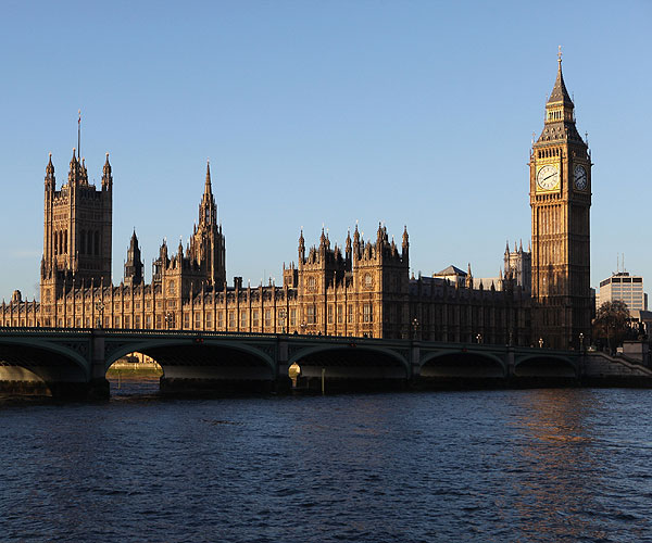 The Houses of Parliament in London