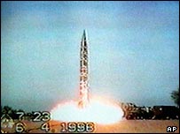 پاکستان کا نیوکلیئر میزائل