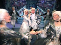 Ballroom scene from Cinderella
