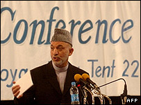 حامد کرزی، رييس جمهور افغانستان