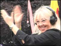 Liz Kershaw enjoys the choir