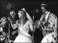 Os Mutantes durante apresentação realizada no Rio, em 1968