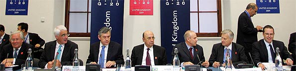 Governor of the Bank of England Mervin King, Chancellor of the Exchequer Alistair Darling, Britain