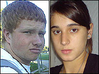 Nathaniel Pritchard, 15, e sua prima Kelly Stephenson, 20