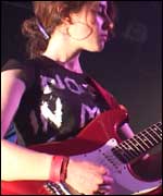 Girl guitarist