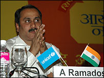 स्वास्थयमंत्री ए रामडॉस