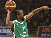 DeAntoine Beasley. Photo: Plymouth Raiders