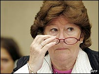 Louise Arbour, comissária de Direitos Humanos da ONU