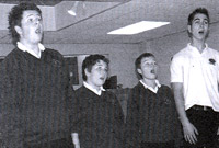 llun o bedwarawd bechgyn