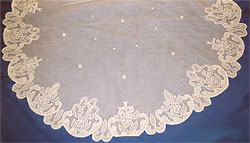 Carrickmacross lace produced by Thelma Goldring