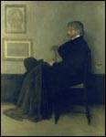 Whistler's portrait of Thomas Carlyle