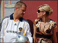 Becks chats to Kylie