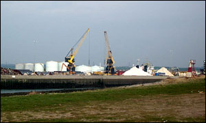 Workington docks as they are today