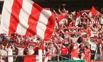 The support for the Derry team was immense. Pic Billy McLeod.