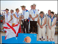 Jersey swim team medal winners