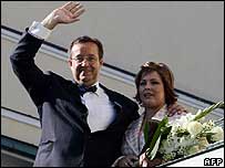 توماس هندريک ايلوس و همسرش