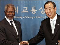 Kofi Annan ve Ban Ki Moon