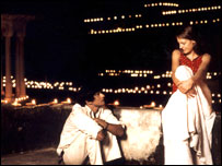 विजय राज और फ़्रांसीसी अभिनेत्री याँ मेरी