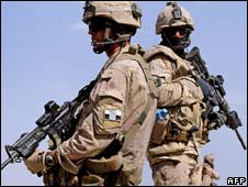 نیروهای کانادایی در قالب آیساف در افغانستان