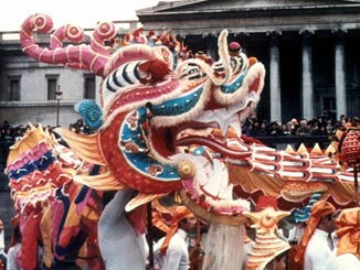 Chinese New Year celebrations.