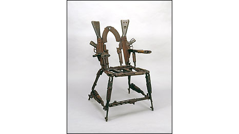 Trono de armas (Foto: The Trustees of the British Museum)