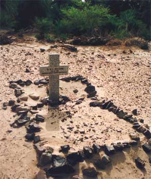 The co-pilot's grave