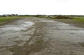 Disused runway at Cranfield Aerodrome
