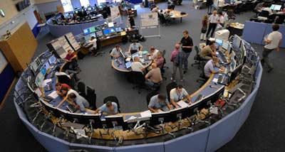 LHC control room