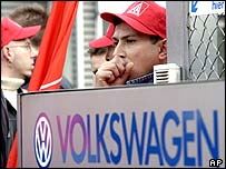 Odboráři ze svazu IG Metall