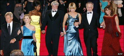 جشنواره کن، عوامل فیلم ایندیانا جونز