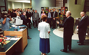 Opening ceremony of Magherafelt Library