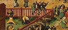 Children's games by Breughel representing Work and Play. Copyright Getty