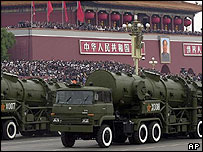 رژه نظامی در چين