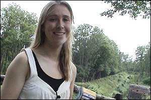 Elizabeth on the battlements