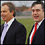 Tony Blair e Gordon Brown 