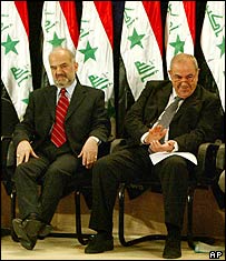  علاوی اور ابراہیم جعفری 