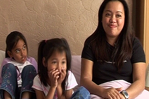 Arvy Macalinao trained as nurse in the Philipines and moved to the UK to give her daughters the best life she could.